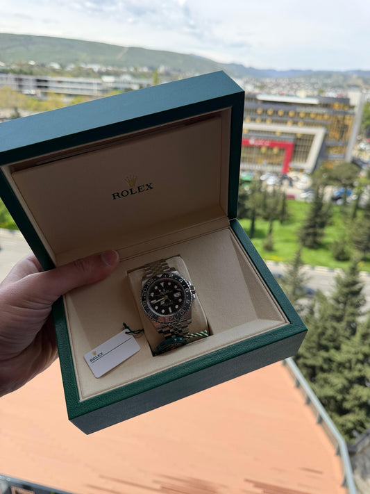 Rolex GMT-master II (Bruce Wayne) 40mm Steel Jubilee Bracelet Brand New Full Set Full Stickers 2026 years
