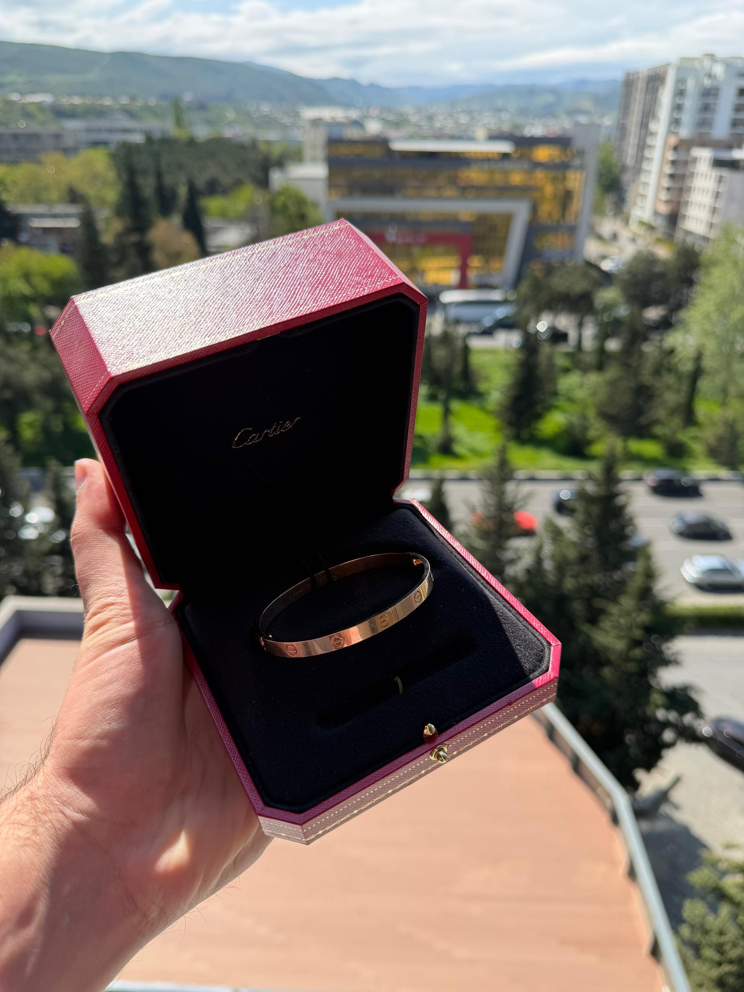 Cartier Love სამაჯური 20 ზომა 18K ყვითელი ოქრო 2025 წელი