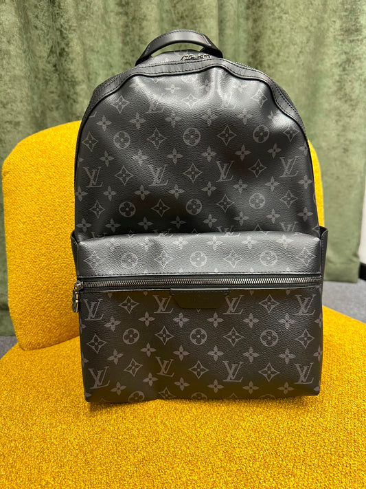 LOUIS VUITTON Backpack Monogram Eclipse Black