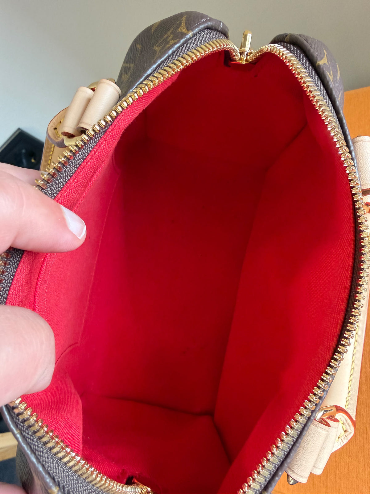 Louis Vuitton Speedy 20 Monogram Canvas Bandouliere