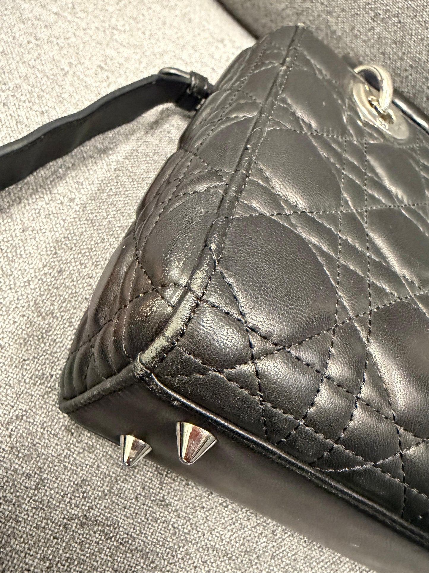 Dior Mini Lady Dior Black Cannage Bag