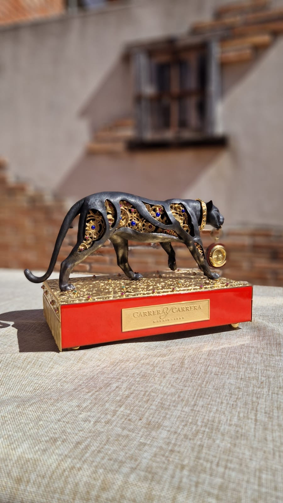 CARERERAY CARRERA 
Panther with clock