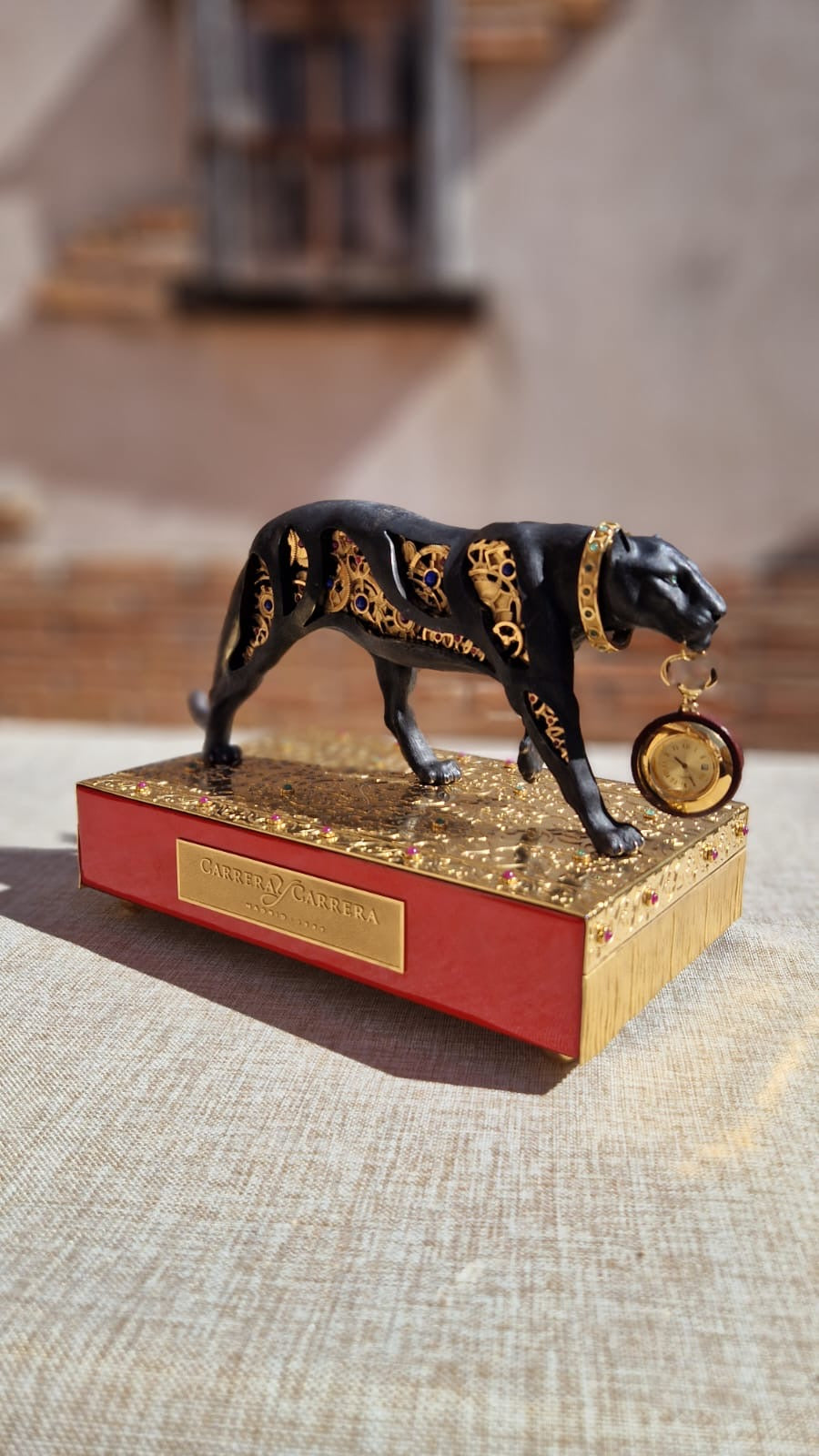 CARERERAY CARRERA 
Panther with clock