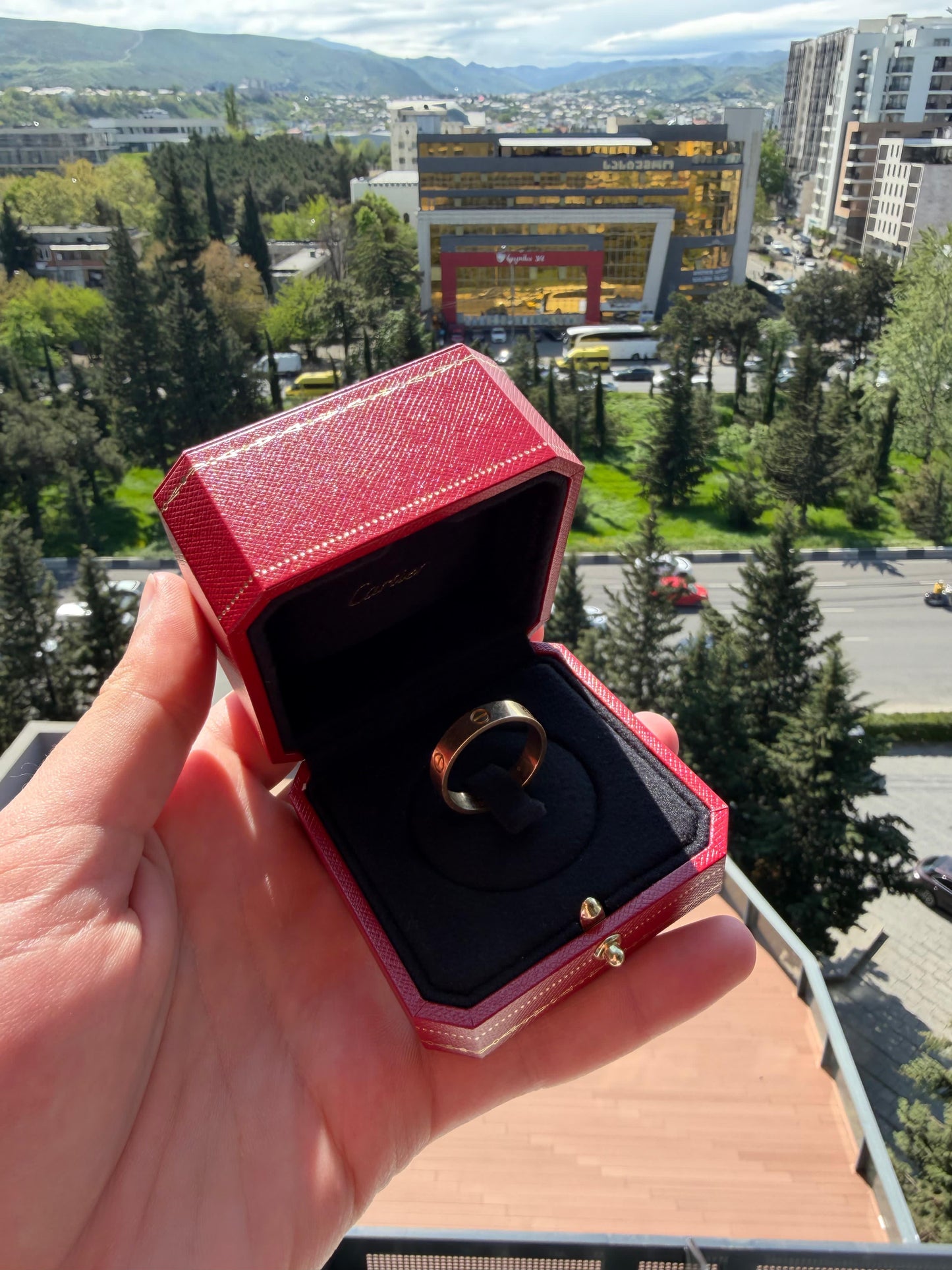 Cartier Love Ring 70 (20EU) ზომა 18K ყვითელი ოქრო 2023 წელი