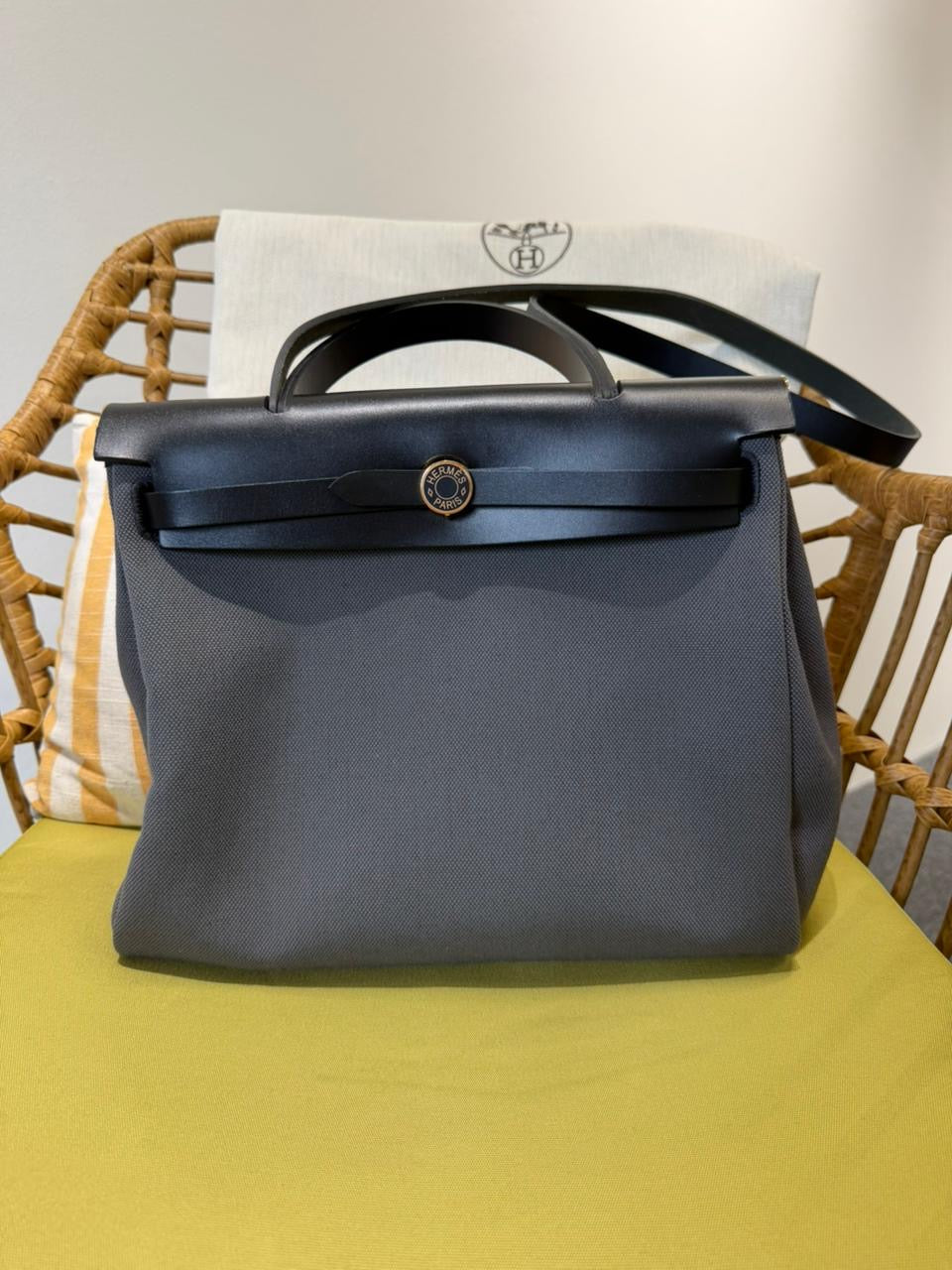 Hermes Herbag 31 Gray New 2026 Full Set