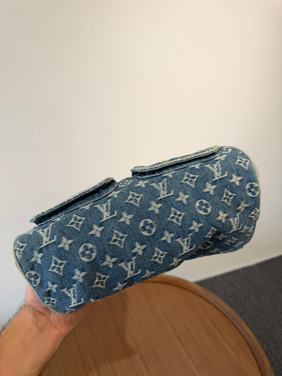 Louis Vuitton Denim Neo Speedy Monogram Handbag M95019