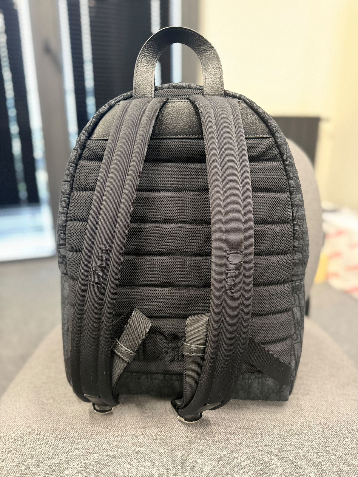 Dior Rider Zipped Backpack – Black Dior Oblique Jacquard.Brand New, With Box and Papers