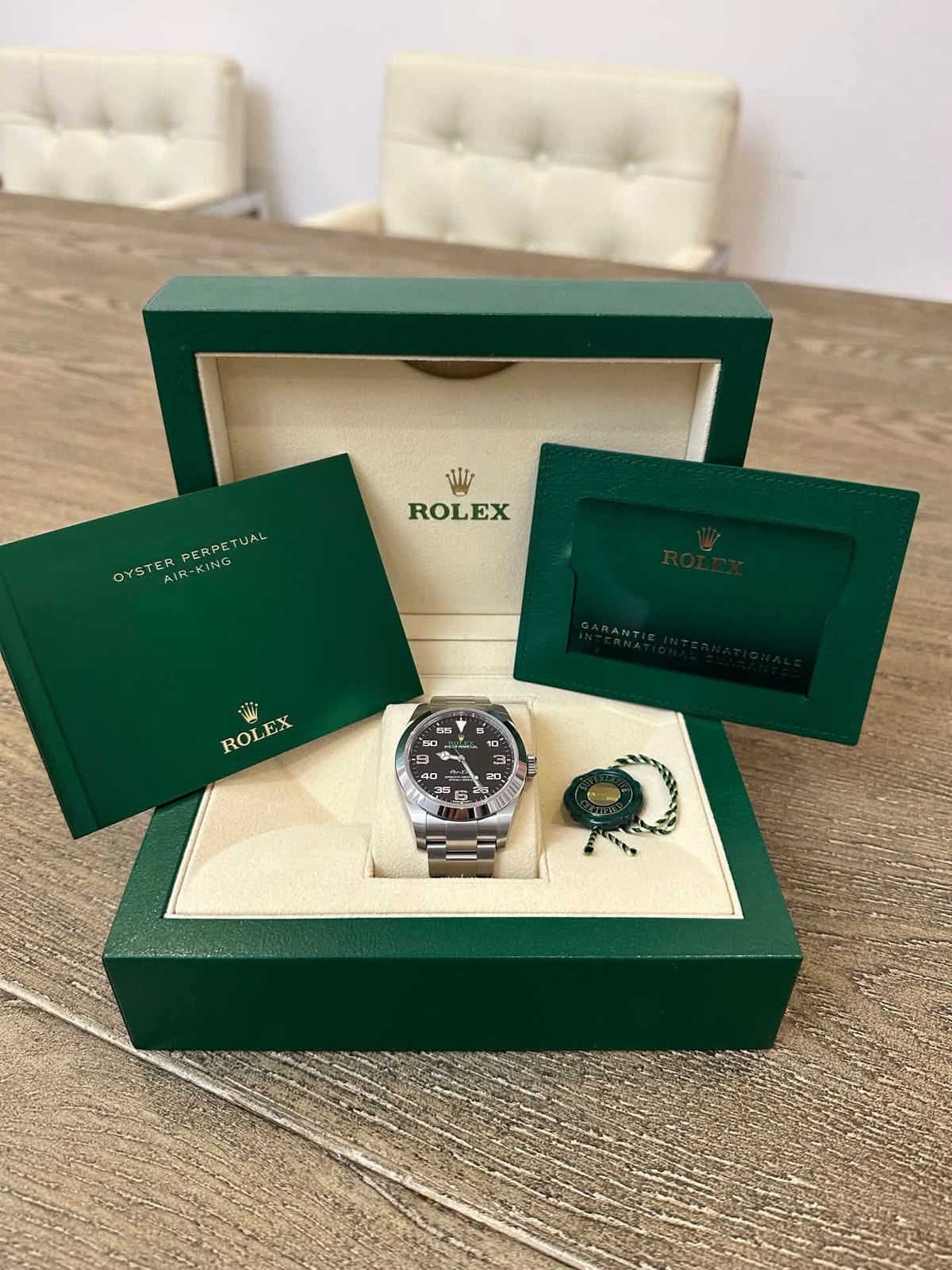 Rolex Air King 40mm Men’s Automatic 116900 Used 2021 Year Full Set