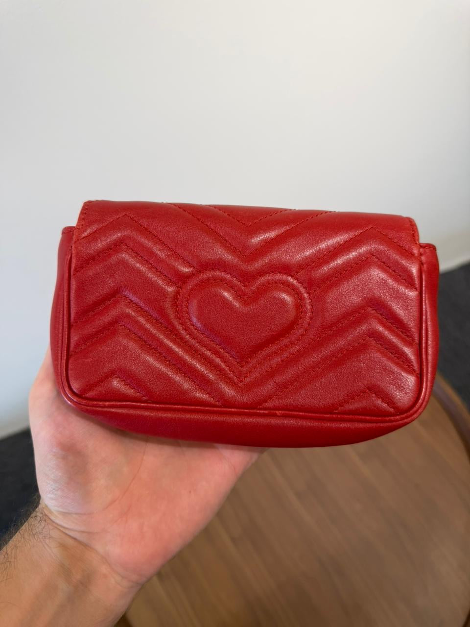 Gucci Marmont Bag in Hibiscus Red