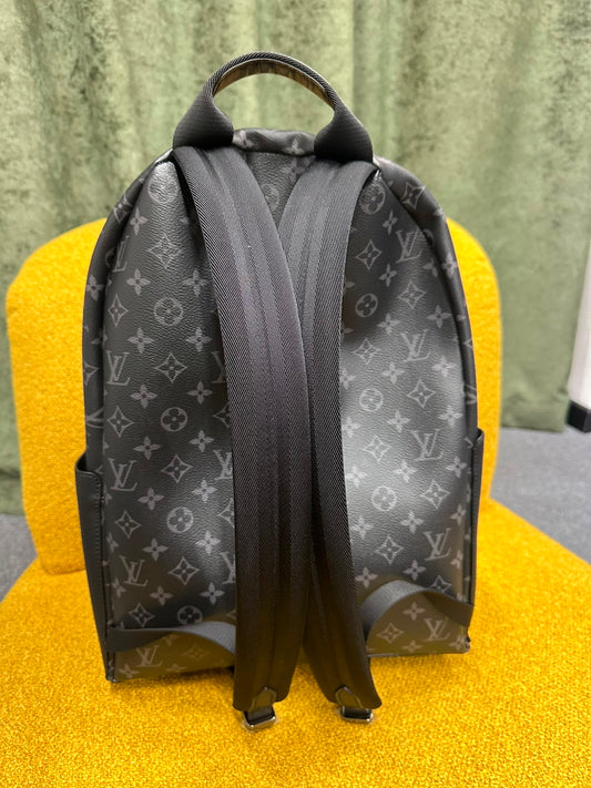 LOUIS VUITTON Backpack Monogram Eclipse Black