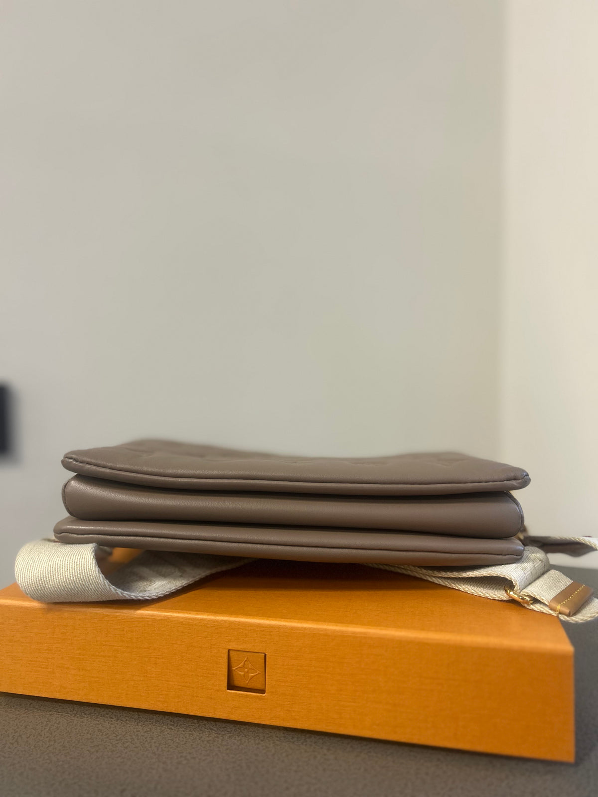 Louis Vuitton Coussin Crossbody Bag – Taupe
