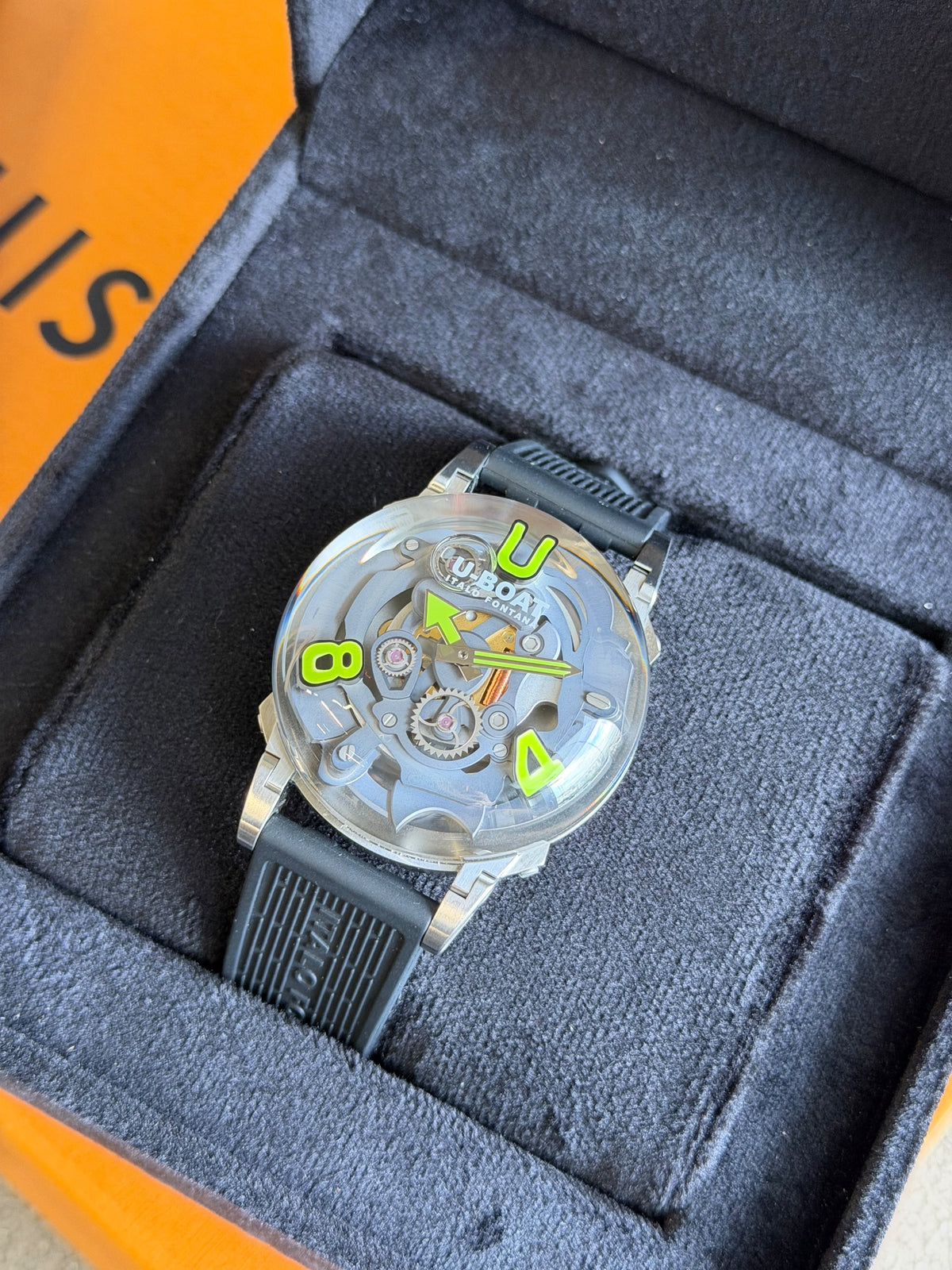 U-BOAT U-65 44mm SS Green Ref. 3350