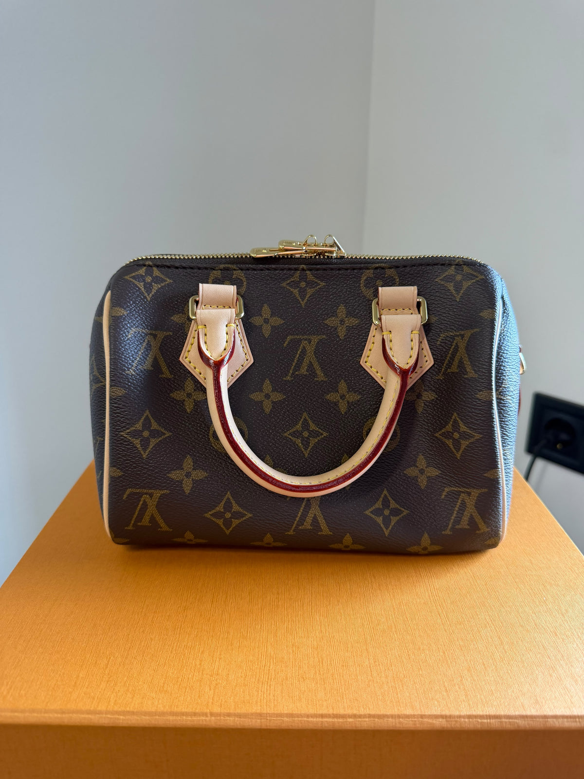 Louis Vuitton Speedy 20 Monogram Canvas Bandouliere