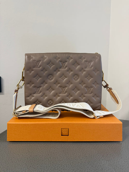 Louis Vuitton Coussin Crossbody Bag – Taupe