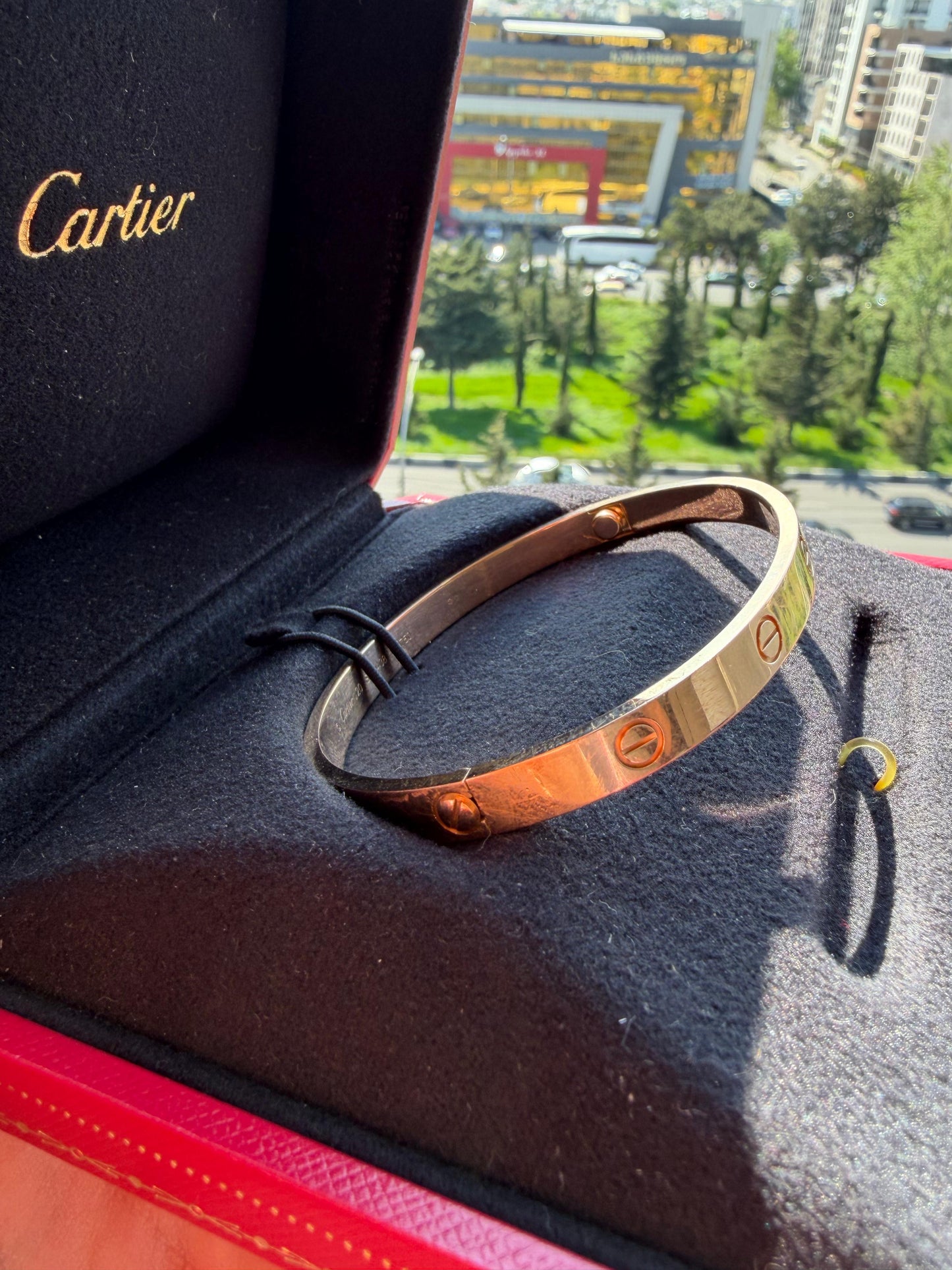 Cartier Love სამაჯური 20 ზომა 18K ყვითელი ოქრო 2025 წელი