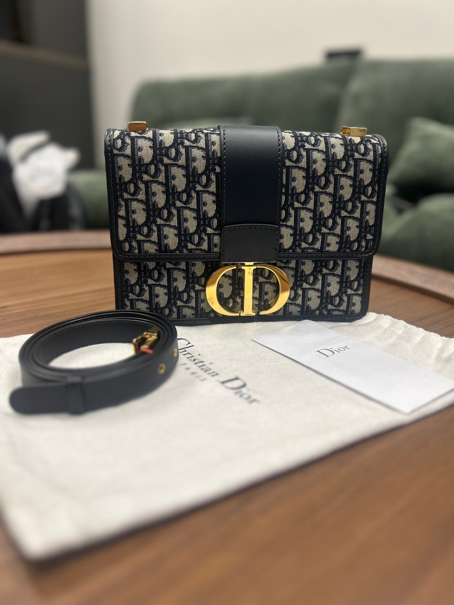 Christian Dior Oblique 30 Montaigne Bag