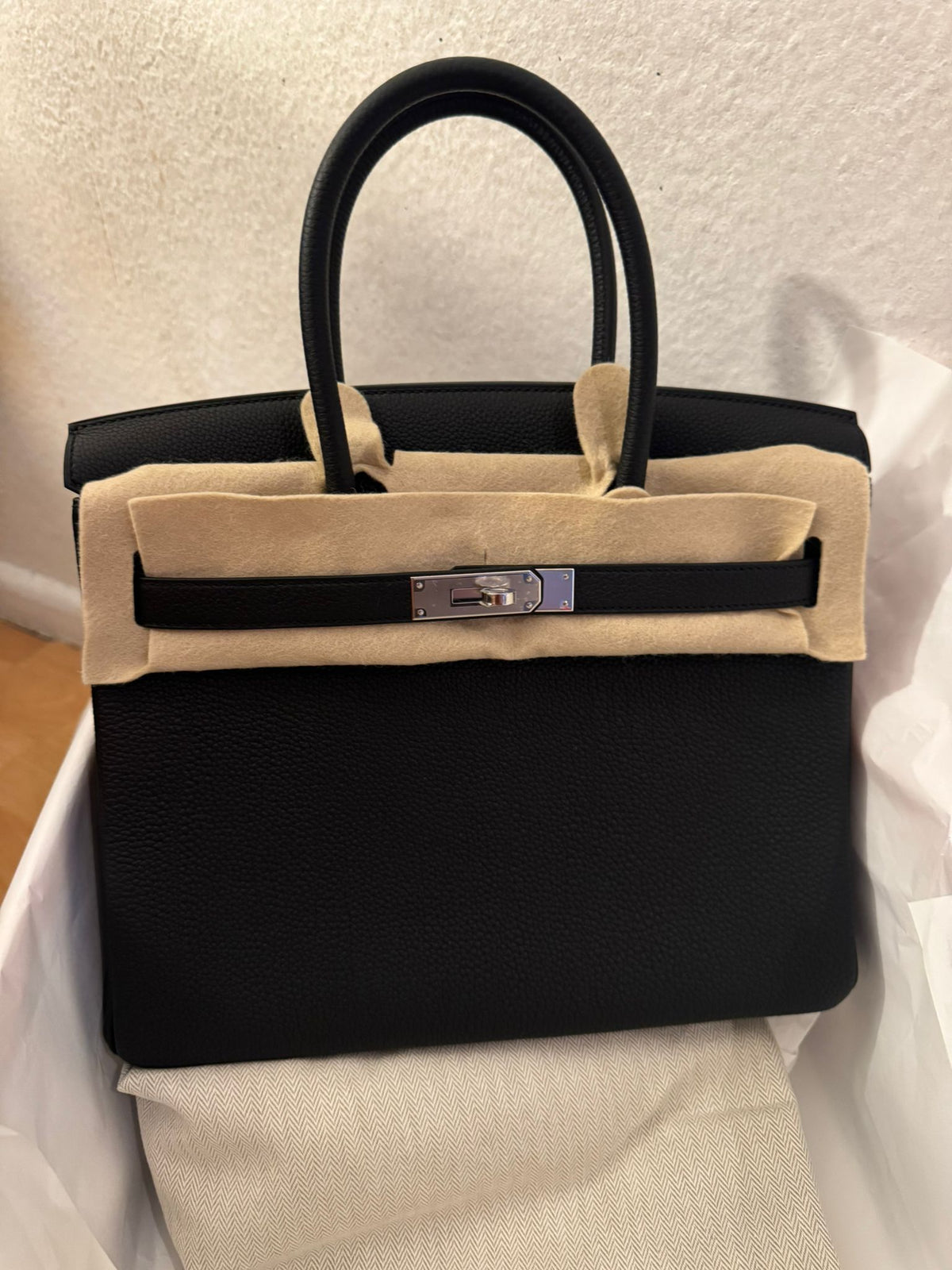 Hermès Birkin 30 Togo Noir PHW