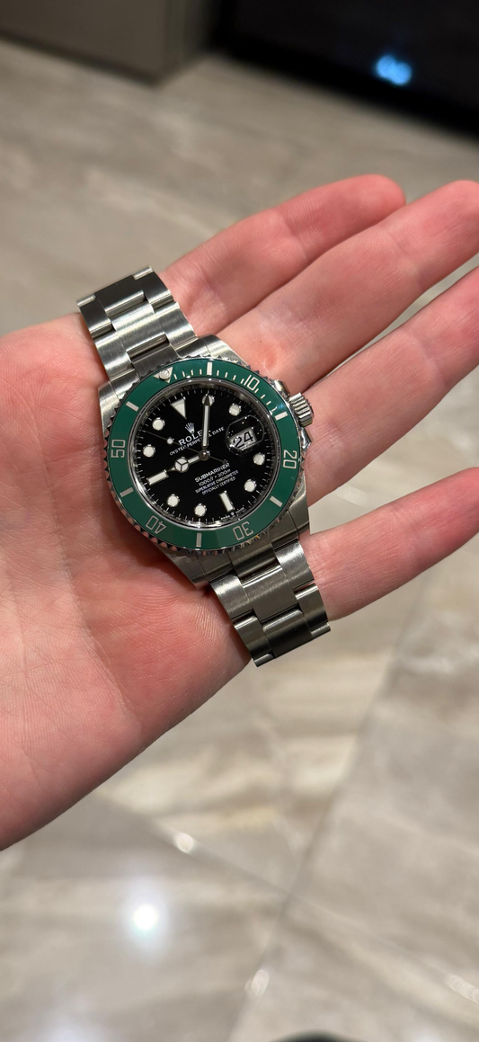 Rolex Submariner Date Starbucks Kermit Green Bezel
