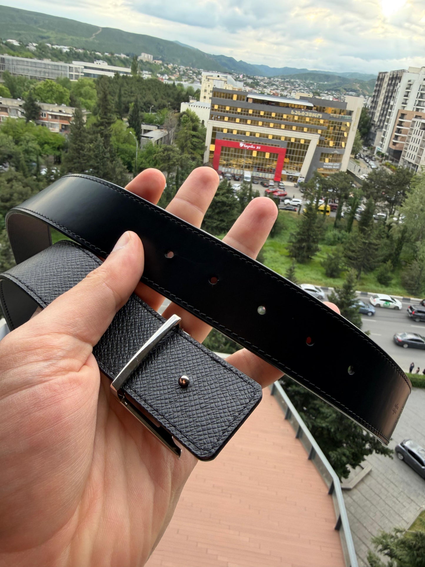 Louis Vuitton Unisex Belt 95CM Used Like New N1030