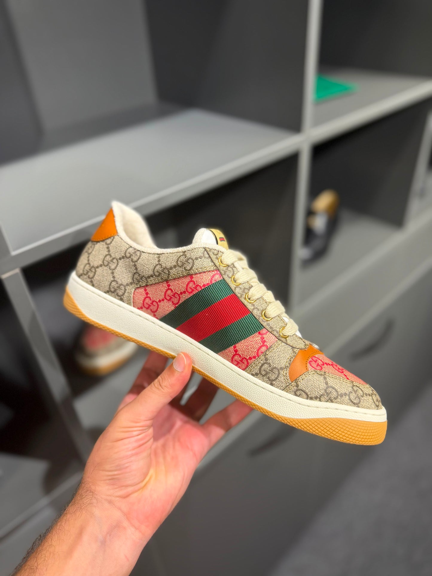 Gucci Screener GG Sneakers 43 size
