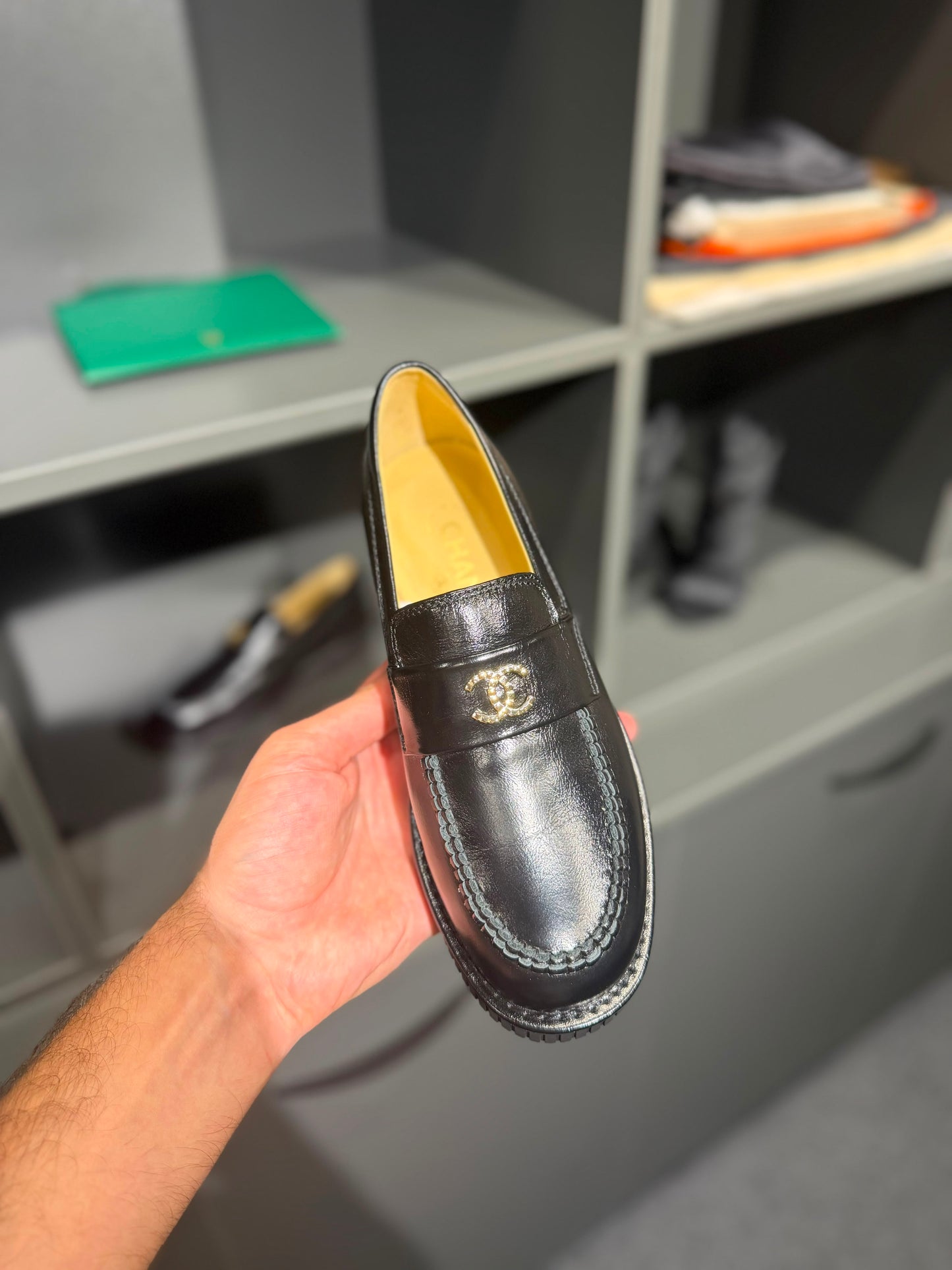 Chanel Moccasins In Calfskin