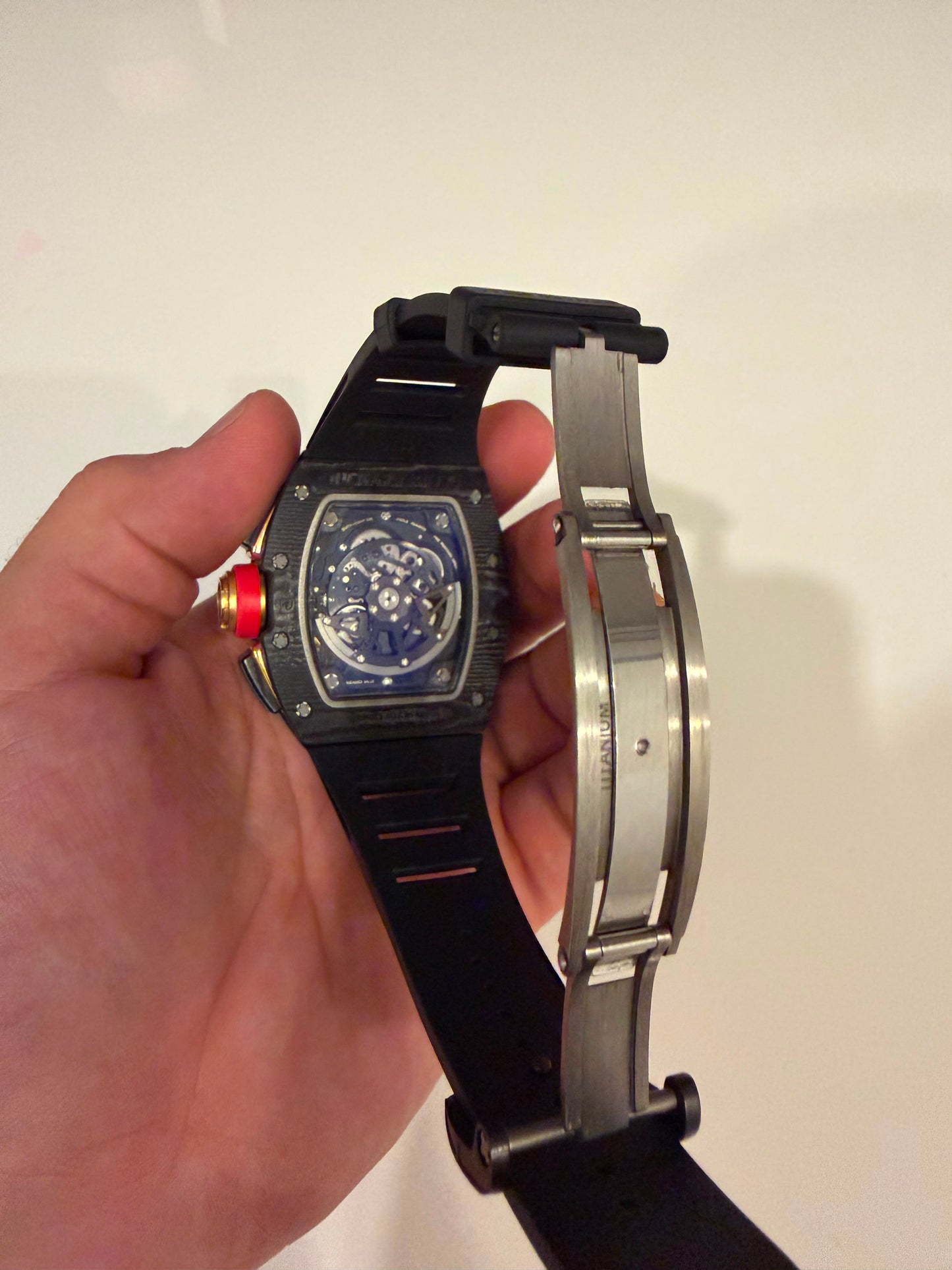 Richard Mille RM 011 “Romain Grosjean” — Lotus F1 Team (2014). With Box And Papers