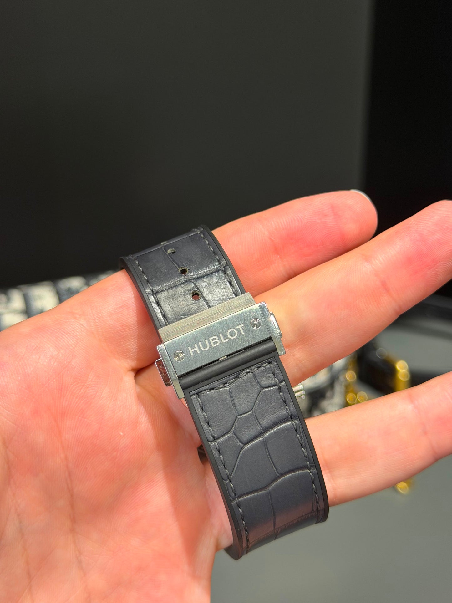 Hublot Classic Fusion Chronograph Racing Grey Titanium 45mm – Ref. 521.NX.7071.LR - With Papers