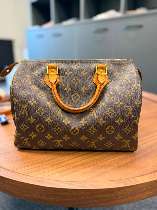 Louis Vuitton Speedy 30 Monogram Handbag