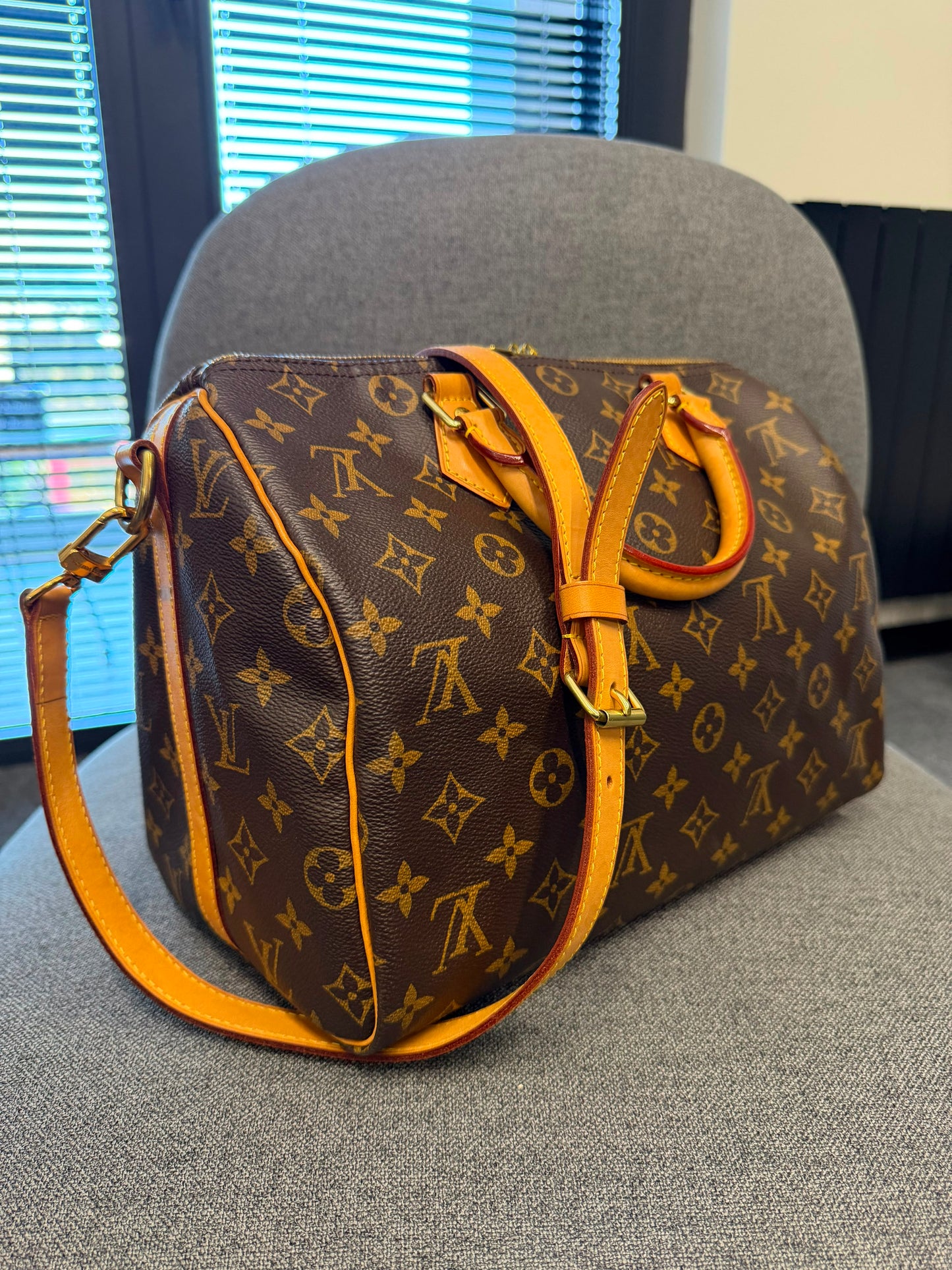 Louis Vuitton Speedy Monogram Canvas 30 Bandouliere