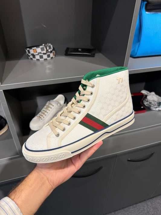 Gucci Tennis 1977 High-Top Sneakers – EU 42