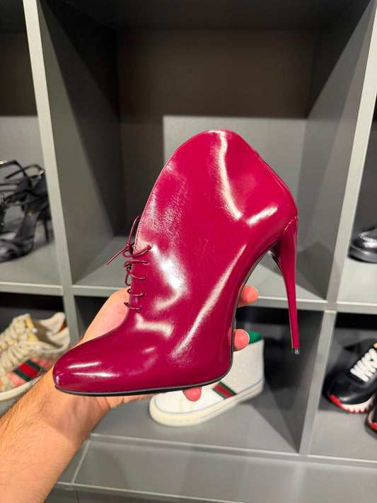 Gucci Kim Leather Ankle Boots. Size Eu 42